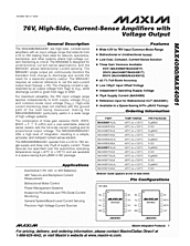 DataSheet MAX4080 pdf